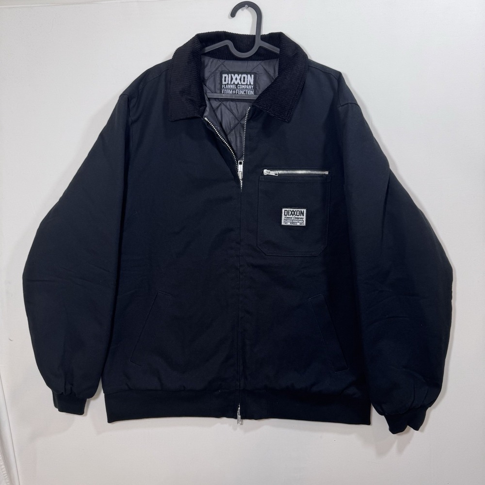 Dixxon Flannel Company Work Chore Coat Canvas Coat Men's XL Corduroy Collar